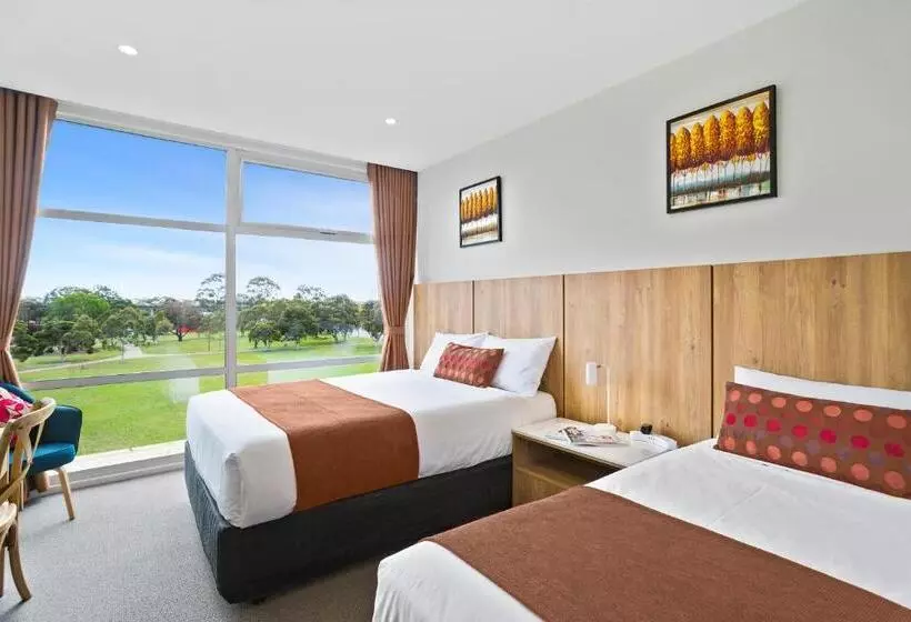 スタンダードシングルルーム, Parkside Motel Geelong