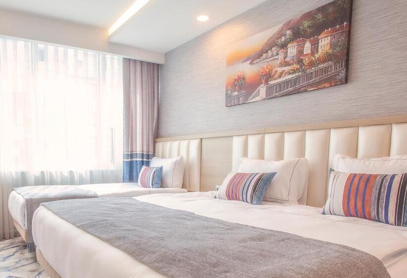 اتاق لوکس سه تخته, Old Town Point Hotel & Spa Antalya