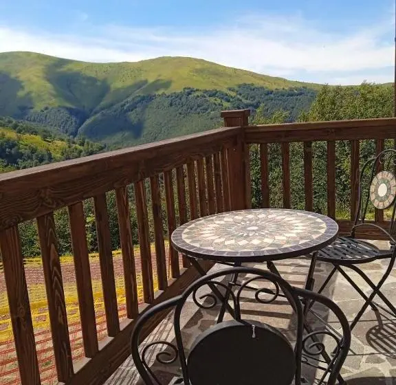 Deluxe Zimmer mit Balkon, Vershyna