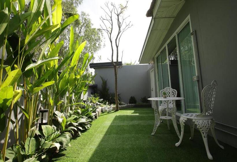 套房带园景, Ioon Resort ไออุ่นรีสอร์ท