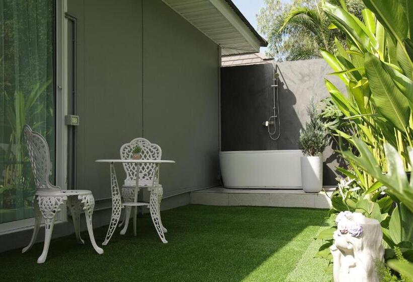 套房带园景, Ioon Resort ไออุ่นรีสอร์ท