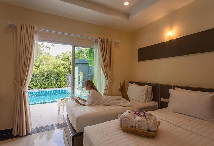 빌라 1 베드룸 - 수영장, Ioon Resort ไออุ่นรีสอร์ท