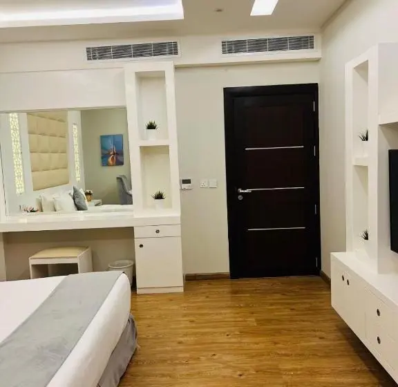 キングサイズベッドのデラックススイート, Towers Hotel Alqassim
