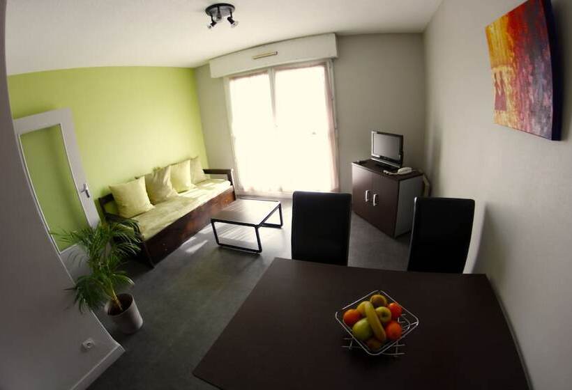 Apartamento 1 Dormitório, Appart Hotel Les Palatines