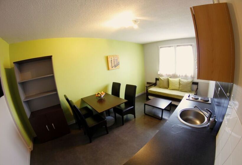 Апартаменты 1 Спальня, Appart Hotel Les Palatines