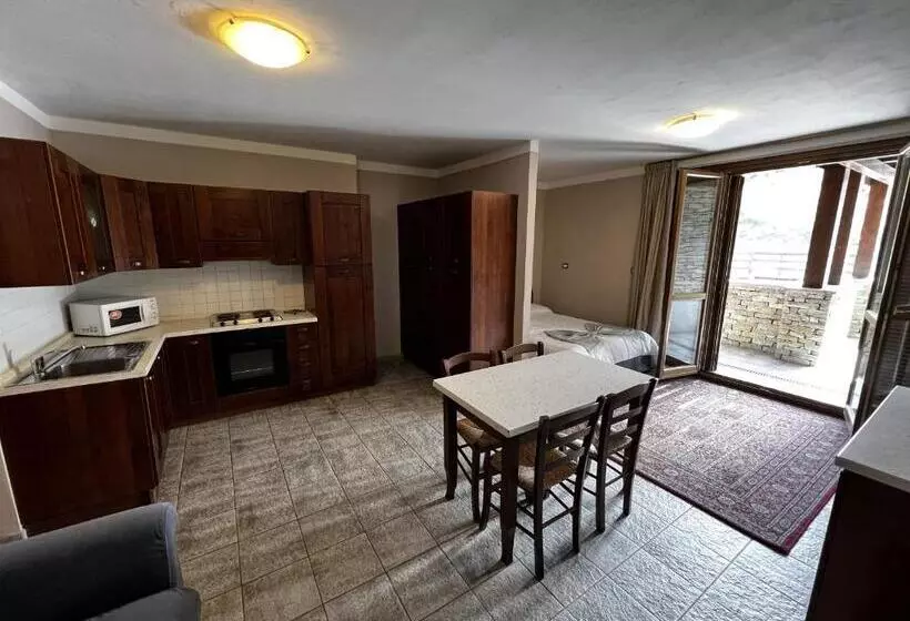 آپارتمان 1 خوابه با چشم‌انداز, Chalet Edelweiss   Estella Hotel Collection