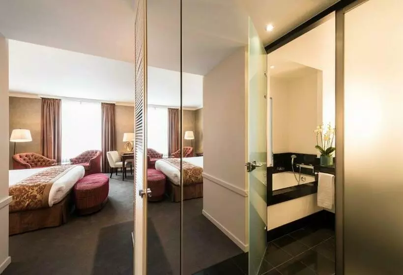 اتاق سوپریور با چشم‌انداز باغ, Dukes  Palace Brugge   By Dukes  Hotel Collection