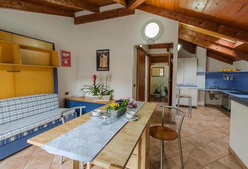 １ベッドルームペントハウスアパート, Residenza Adelaide