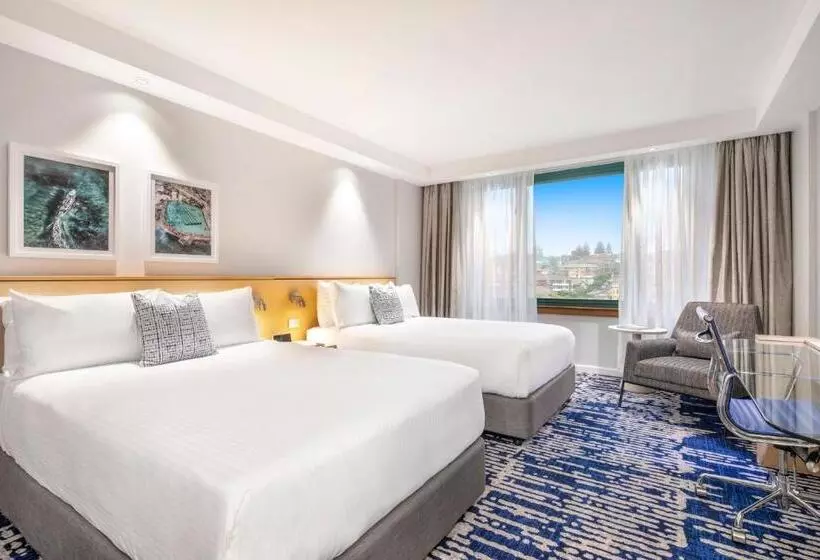 ２ダブルベッドのスタンダードルーム, Crowne Plaza Sydney Coogee Beach, An Ihg
