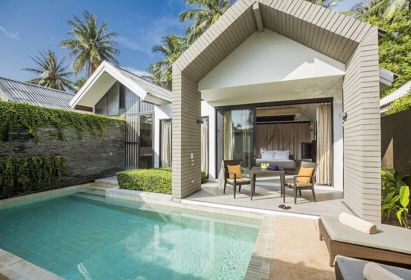 וילה עם חדר שינה אחד ובריכת שחיה, Tolani Resort Koh Samui