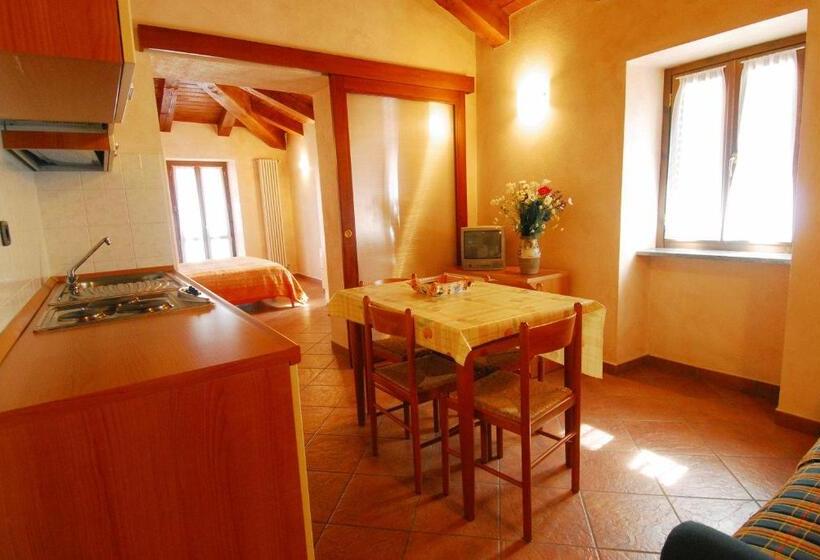 침실 2개 아파트, Residence La Tana Del Ghiro