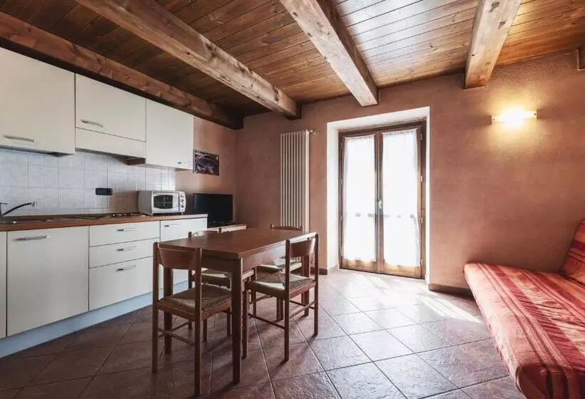 ２ベッドルームアパートメント, Residence La Tana Del Ghiro