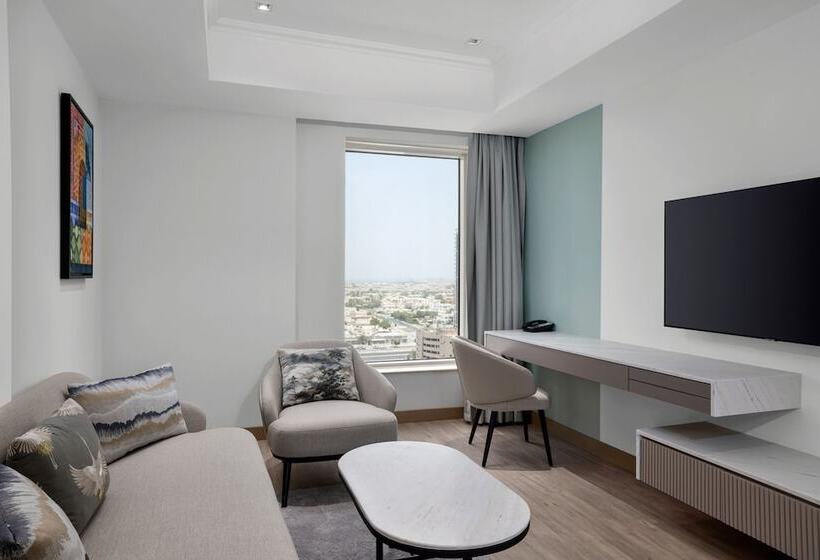 Люкс 2 Спальни, Residence Inn By Marriott Sheikh Zayed Road, Dubai
