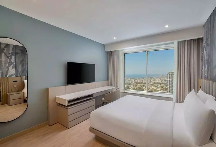 سوئیت پریمیوم 2 خوابه, Residence Inn By Marriott Sheikh Zayed Road, Dubai