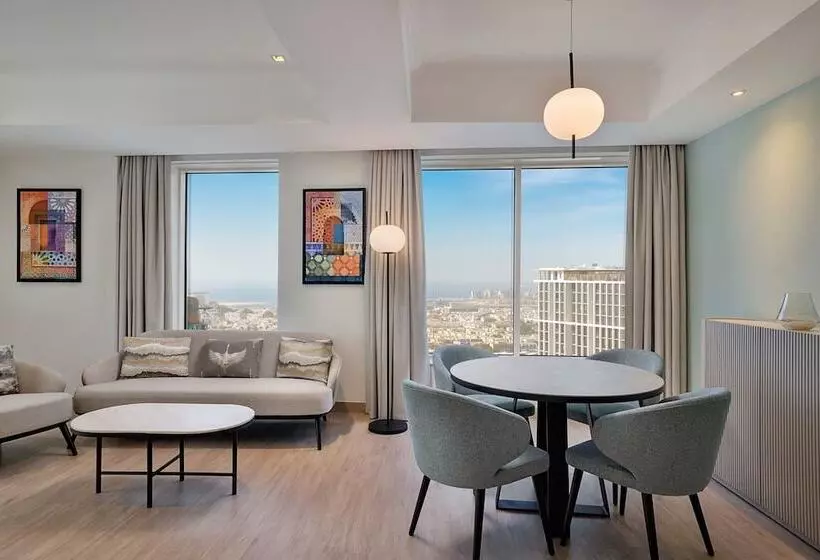 سوئیت پریمیوم 2 خوابه, Residence Inn By Marriott Sheikh Zayed Road, Dubai