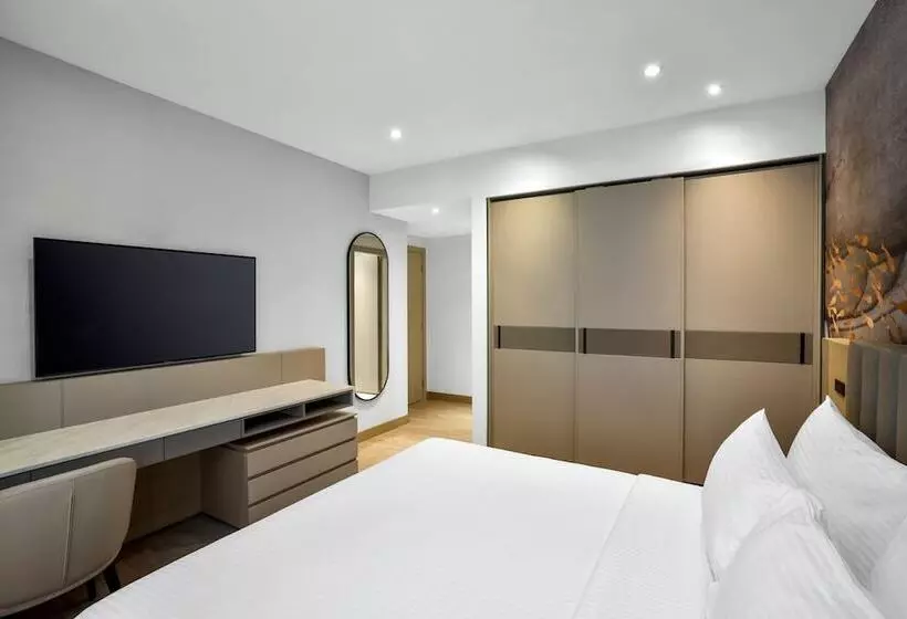سوئیت پریمیوم 2 خوابه, Residence Inn By Marriott Sheikh Zayed Road, Dubai