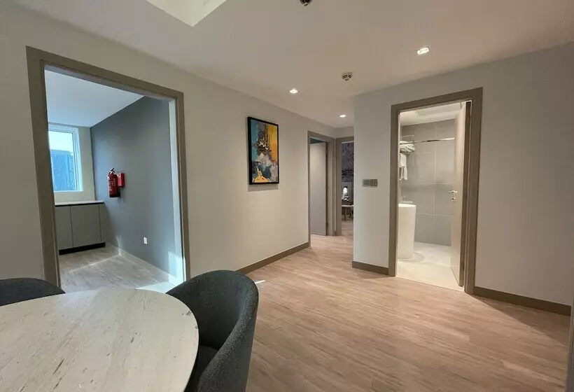 سوئیت پریمیوم 2 خوابه, Residence Inn By Marriott Sheikh Zayed Road, Dubai