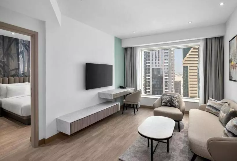 Suite Queen Bed, Residence Inn By Marriott Sheikh Zayed Road, Dubai