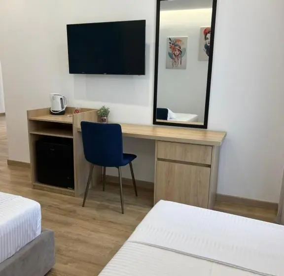 اتاق استاندارد با چشم‌انداز دریا, Emaar Hotel Ksamil   Beachfront , Newly Renovated