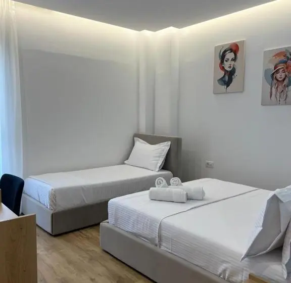 اتاق استاندارد با چشم‌انداز دریا, Emaar Hotel Ksamil   Beachfront , Newly Renovated