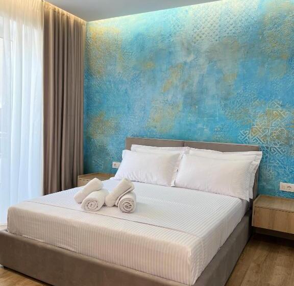 Standard-huone Puutarhanäkymä, Emaar Hotel Ksamil   Beachfront , Newly Renovated