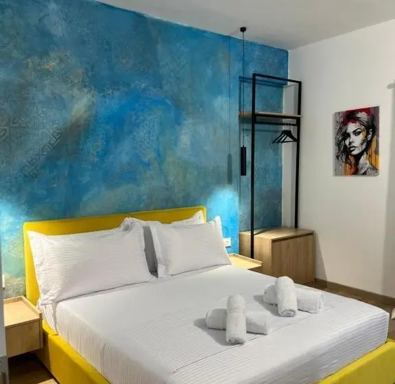 اتاق لوکس با چشم‌انداز دریا, Emaar Hotel Ksamil   Beachfront , Newly Renovated
