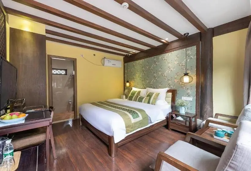 Deluxe-huone, Lijiang Gui Yuan Tian Ju Guesthouse