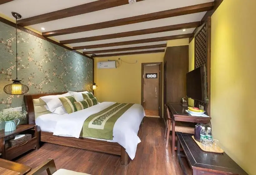 Deluxe-huone, Lijiang Gui Yuan Tian Ju Guesthouse