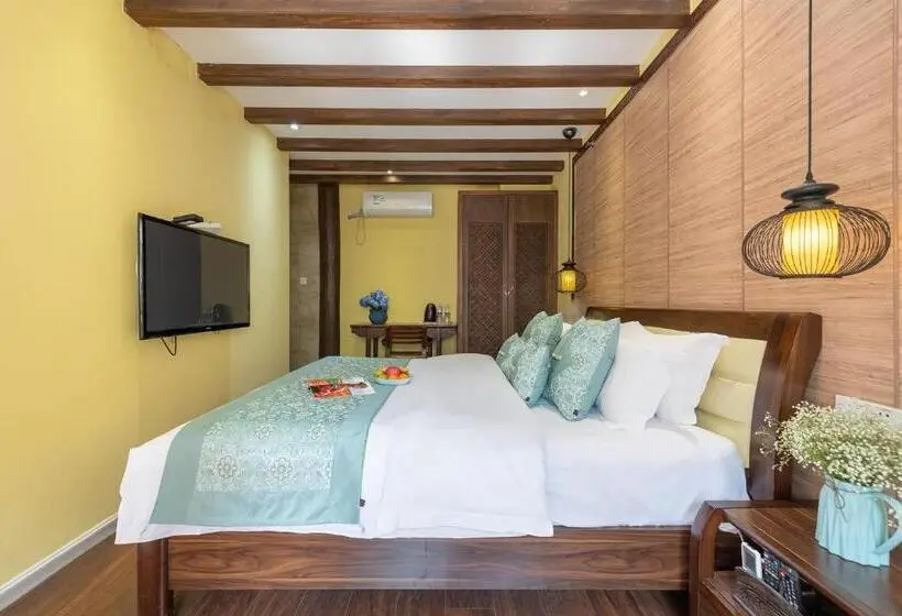 Deluxe-huone, Lijiang Gui Yuan Tian Ju Guesthouse