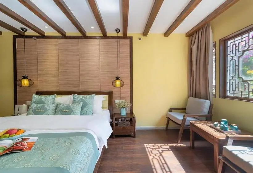 Deluxe-huone, Lijiang Gui Yuan Tian Ju Guesthouse