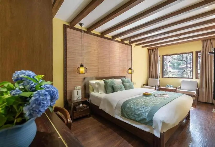 Deluxe-huone, Lijiang Gui Yuan Tian Ju Guesthouse