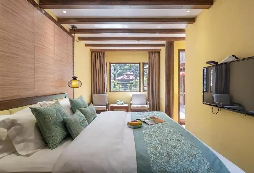 Deluxe-huone, Lijiang Gui Yuan Tian Ju Guesthouse