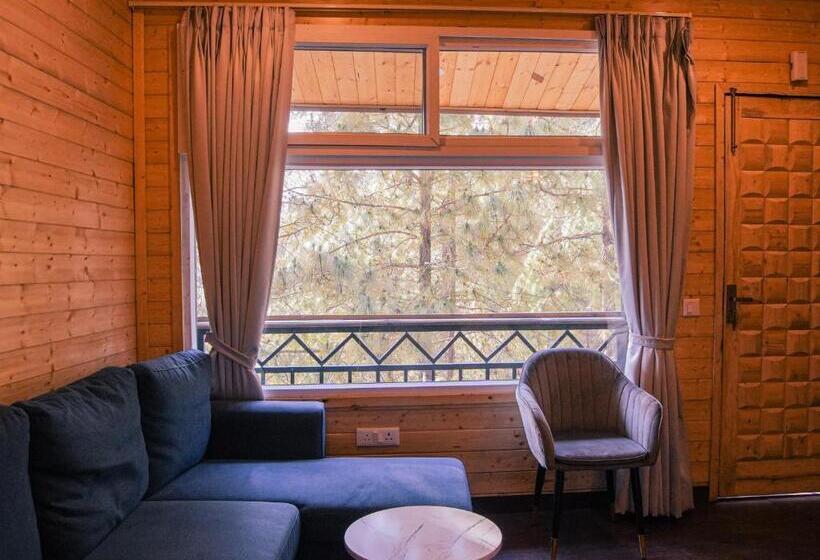 스탠다드 룸 킹사이즈 침대, Thehimalayanliving Whistling Pines