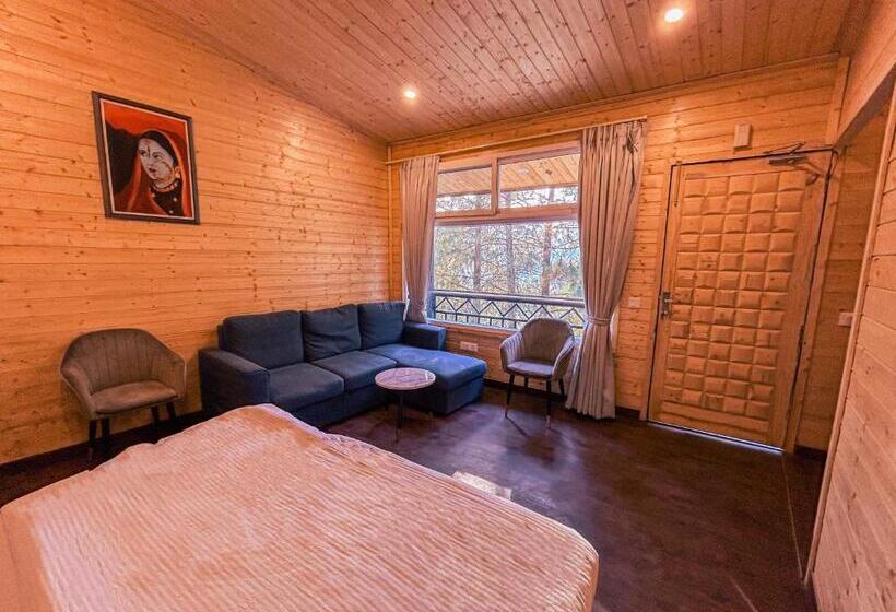 غرفة قياسية سرير كينج, Thehimalayanliving Whistling Pines