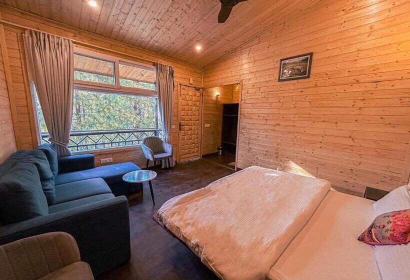 غرفة قياسية سرير كينج, Thehimalayanliving Whistling Pines