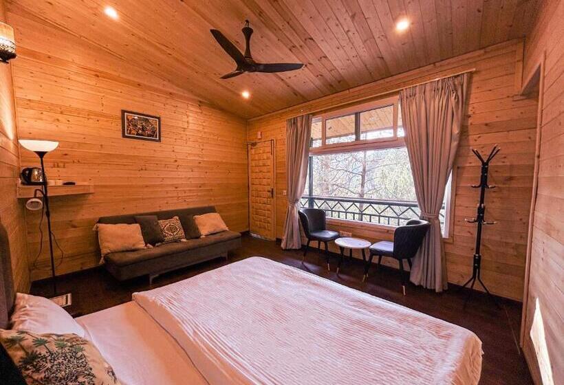 스탠다드 룸 킹사이즈 침대, Thehimalayanliving Whistling Pines