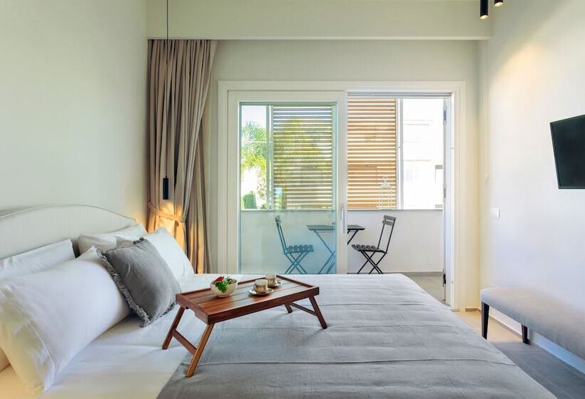 带阳台的豪华间, Domìa Boutique Hotel E Cucina