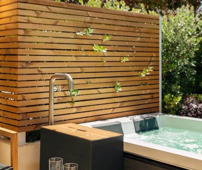 豪华房间带漩涡浴缸, Domìa Boutique Hotel E Cucina