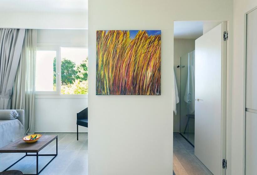 豪华房间带漩涡浴缸, Domìa Boutique Hotel E Cucina