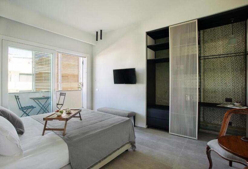 带阳台的豪华间, Domìa Boutique Hotel E Cucina