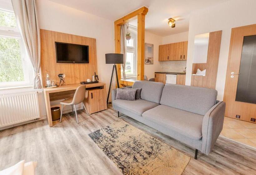 شقة غرفة واحدة, Elbpension & Ferienwohnung Sächsische Schweiz