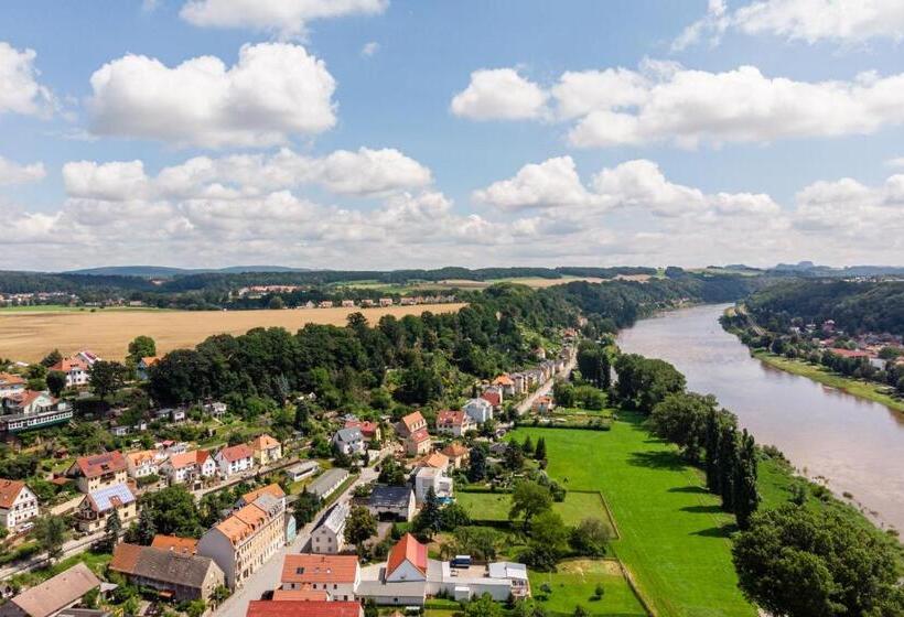 침실 2개 아파트, Elbpension & Ferienwohnung Sächsische Schweiz