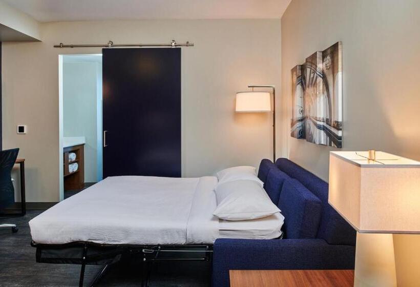 מיטת קינג בסוויטה, Residence Inn By Marriott Berkeley