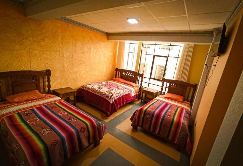 اتاق استاندارد چهار تخته, Hostal Real Gala