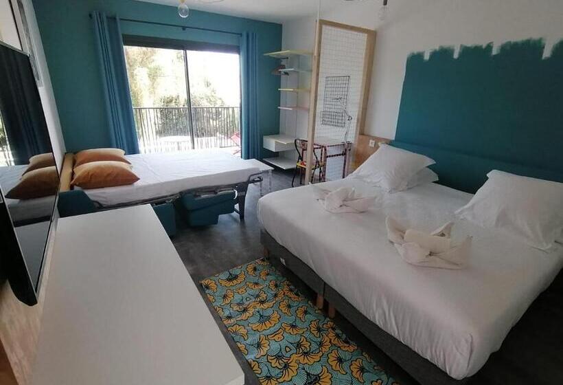 اتاق سوپریور چهار تخته, Hôtel Le Terre Sainte