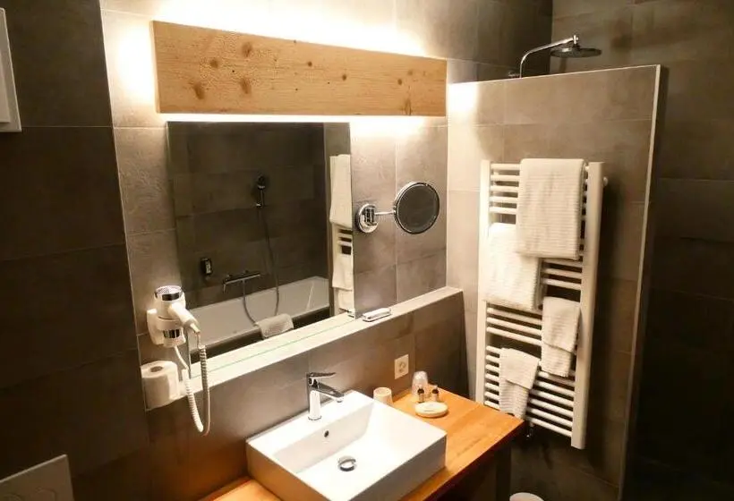 １ベッドルームのスーペリアアパートメント, Hôtel St Georges Romont