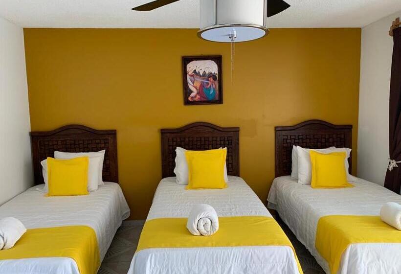 غرفة قياسية ثلاثية, Muñoz De Luna