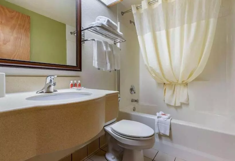 キングサイズベッドのスタンダードルーム, Econo Lodge Cherokee Near River Park