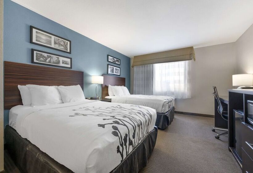 Номер Стандарт 2 Двуспальные Кровати, Sleep Inn & Suites Hays I70