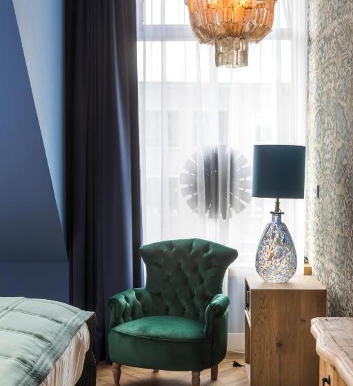디럭스 룸 킹사이즈 침대, Boutiquehotel  T Gerecht